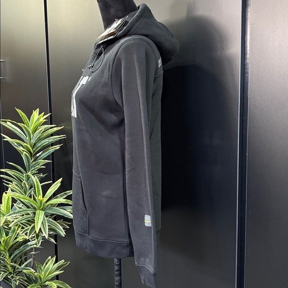 CAT H2O Water Resistant pullover hoodie,pouch pocket reflective,fleece lined - Picture 2 of 13